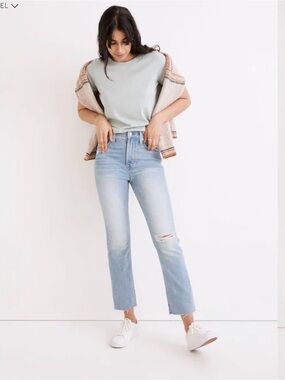 Madewell The Curvy Perfect Vintage Jean SZ 33 Tall